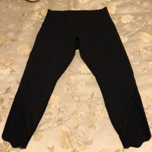 Lululemon Wunder Under Crop II *Scallop